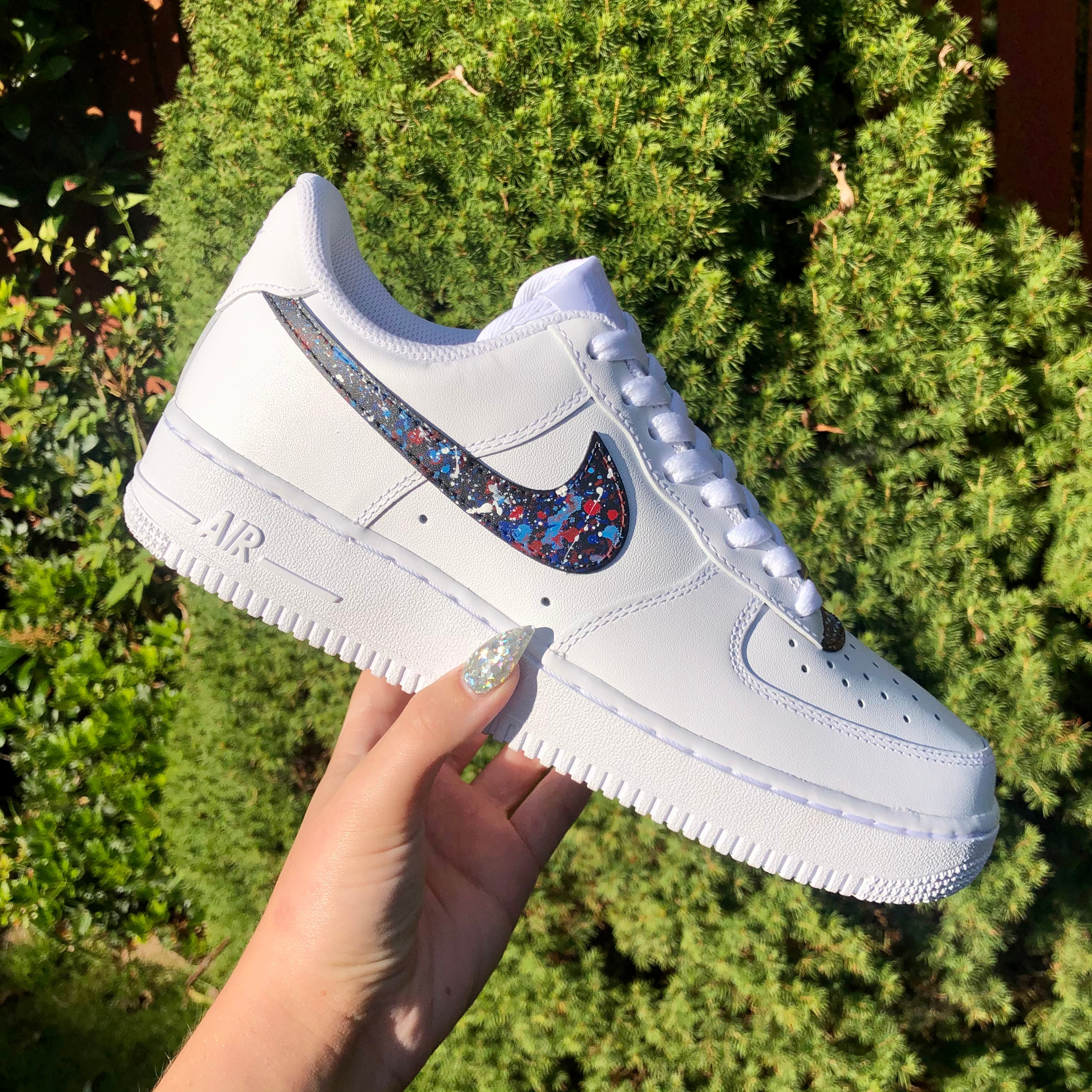 Disney Mickey Custom Hand Painted Air Force 1